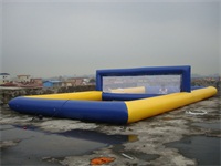 Commercial Grade Inflatable Volleyball Water Playground for wholesale
