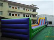 Inflatable Ramp for Human Harmester Zorb Ball Games