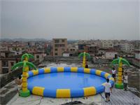 Multi Color Inflatable Circular Pool