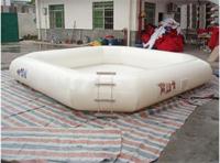 Full Color White Inflatable Pool