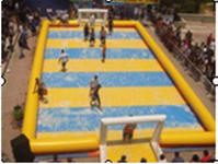 Airtight Style Inflatable Football Playground