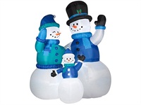 12 Foot Giant Snowman Family Christmas Inflatables