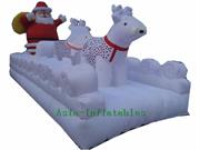 Inflatable Christmas Sledge Car