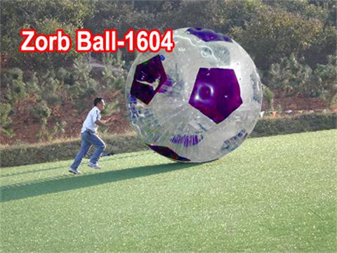Football Shape Zorb Ball