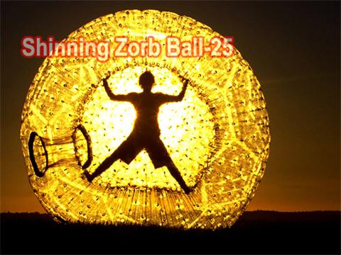 Fluorescent Zorb Ball