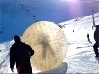 Zorbing in Russia