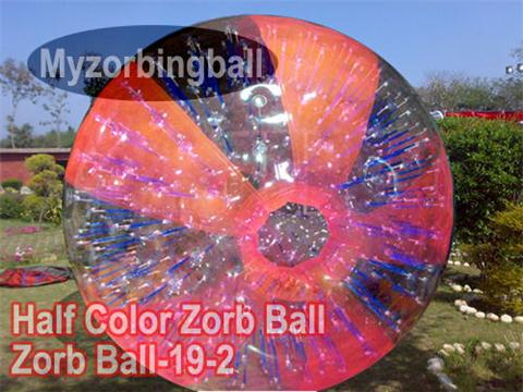 Half Color Zorb Ball