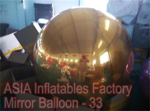 Inflatable Mirror Balloons