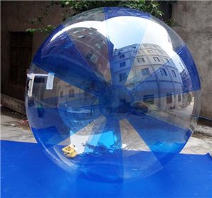        Blue Half Color Water Ball