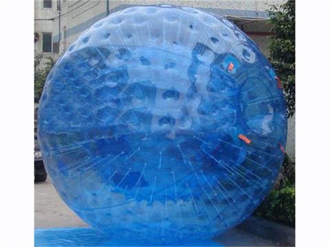      Blue Color Zorb Ball