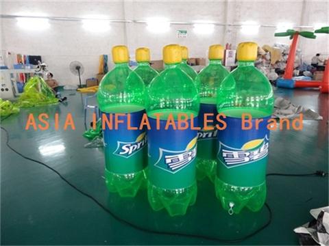    Inflatable Sprite Bottles